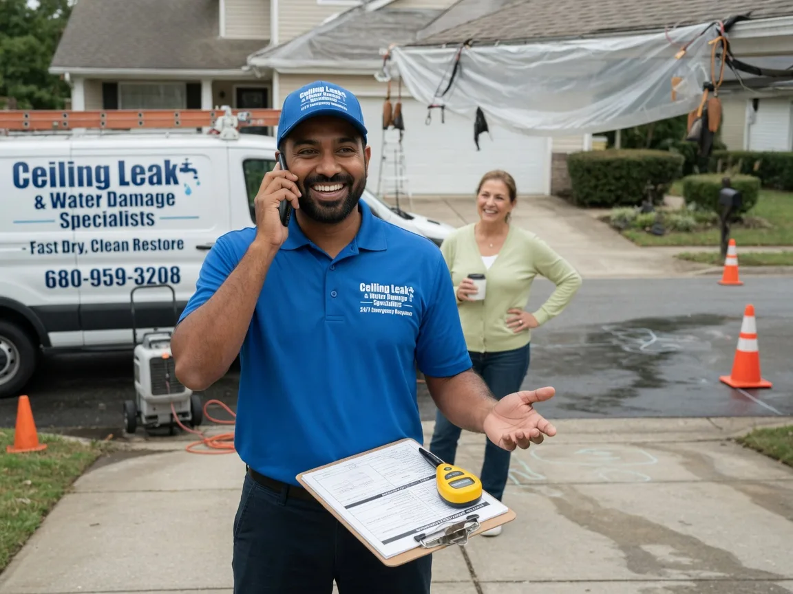 Ceiling Leak Cleanup Benton City, WA FAQs